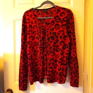 Talbots Merino Wool Cardigan Sweater